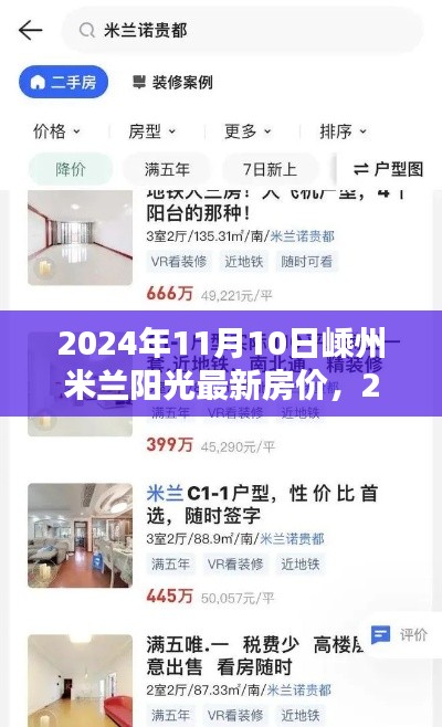 2024年嵊州米兰阳光房价全攻略,最新房价查询与购房指南