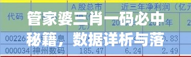 管家婆三肖一码必中秘籍,数据详析与落地应用_本地版VBM85.34