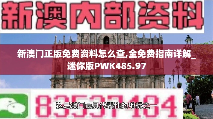 新澳门正版免费资料怎么查,全免费指南详解_迷你版PWK485.97