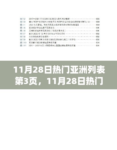 11月28日热门亚洲产品深度评测与介绍,第3页独家一览