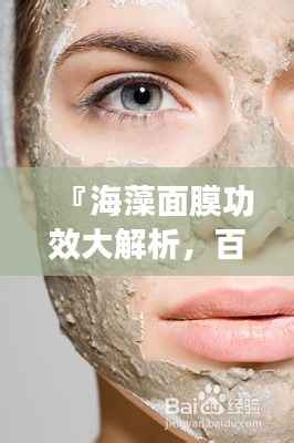 『海藻面膜功效大解析，百度搜索带你全面了解』