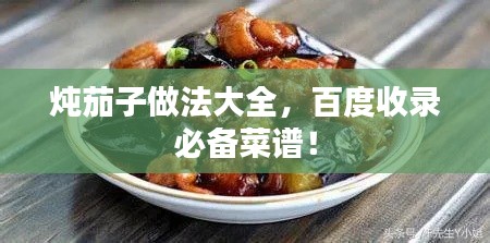 炖茄子做法大全,百度收录必备菜谱!